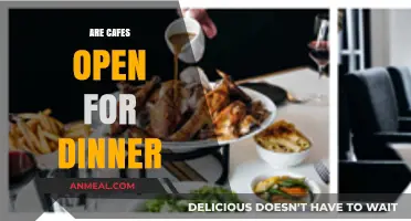 Cafes for Dinner: Exploring Evening Dining Options at Local Spots
