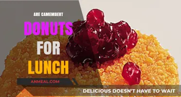 Savoring Camembert Donuts: A Gourmet Lunch Delight