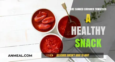 Exploring the Nutritional Value of Canned Crushed Tomatoes as a Snack Option