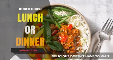 Carbs at Lunch or Dinner: Timing for Optimal Energy and Health