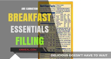 Are Carnation Breakfast Essentials Filling? A Nutritional Analysis