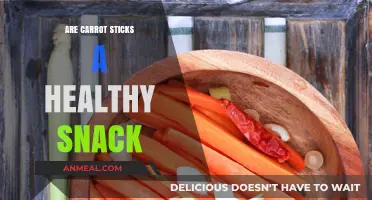 Crunching on Carrots: A Nutritious Snack Option Unveiled
