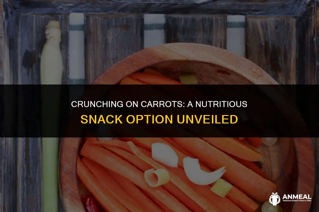are carrot sticks a healthy snack