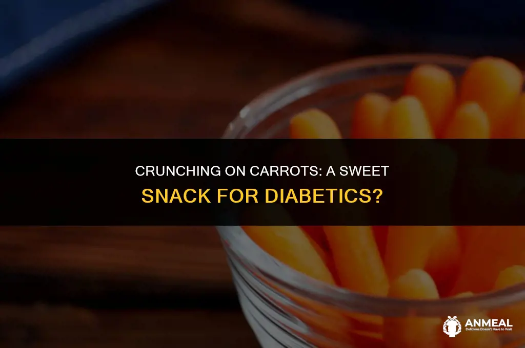 are carrots a good diabetic snack