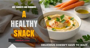 Crunchy Carrots and Creamy Hummus: A Nutritious Snack Duo