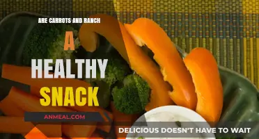 Crunchy Carrots and Creamy Ranch: A Nutritious Snack Duo?