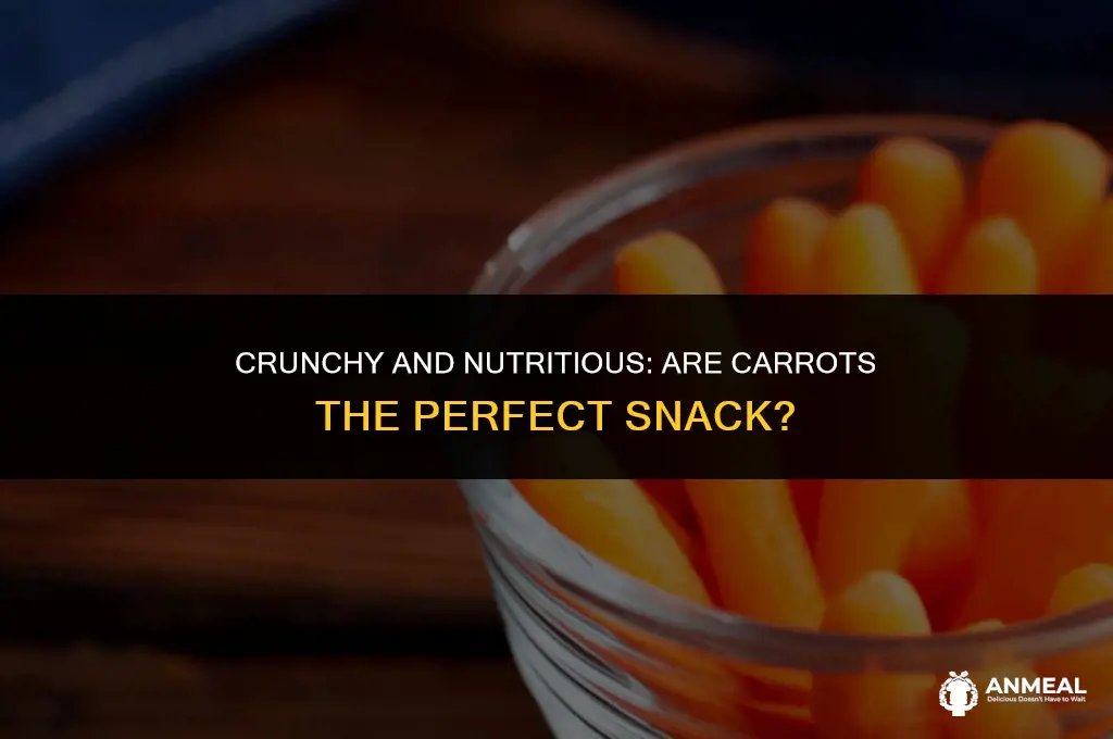 are carrots good to snack on