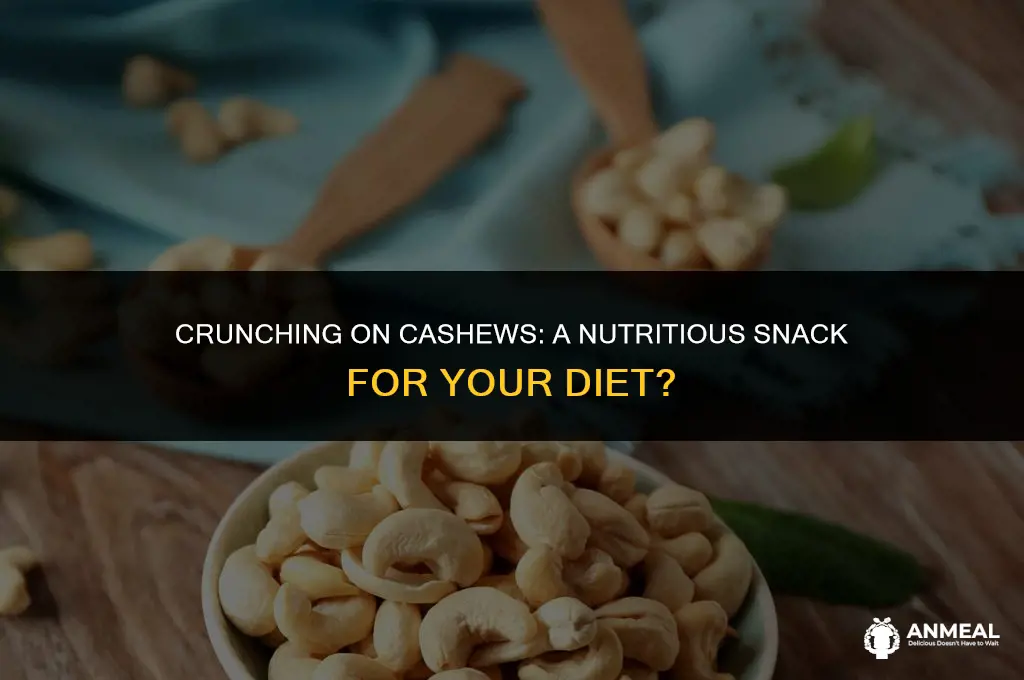 are cashews a good diet snack