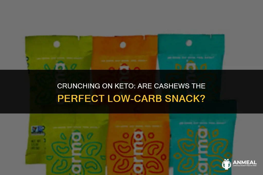are cashews a good keto snack