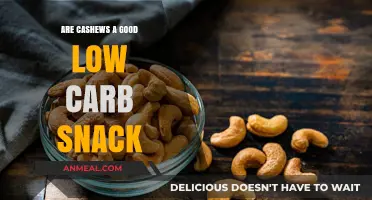 Crunchy Delight: Cashews as Your Perfect Low-Carb Snack Solution