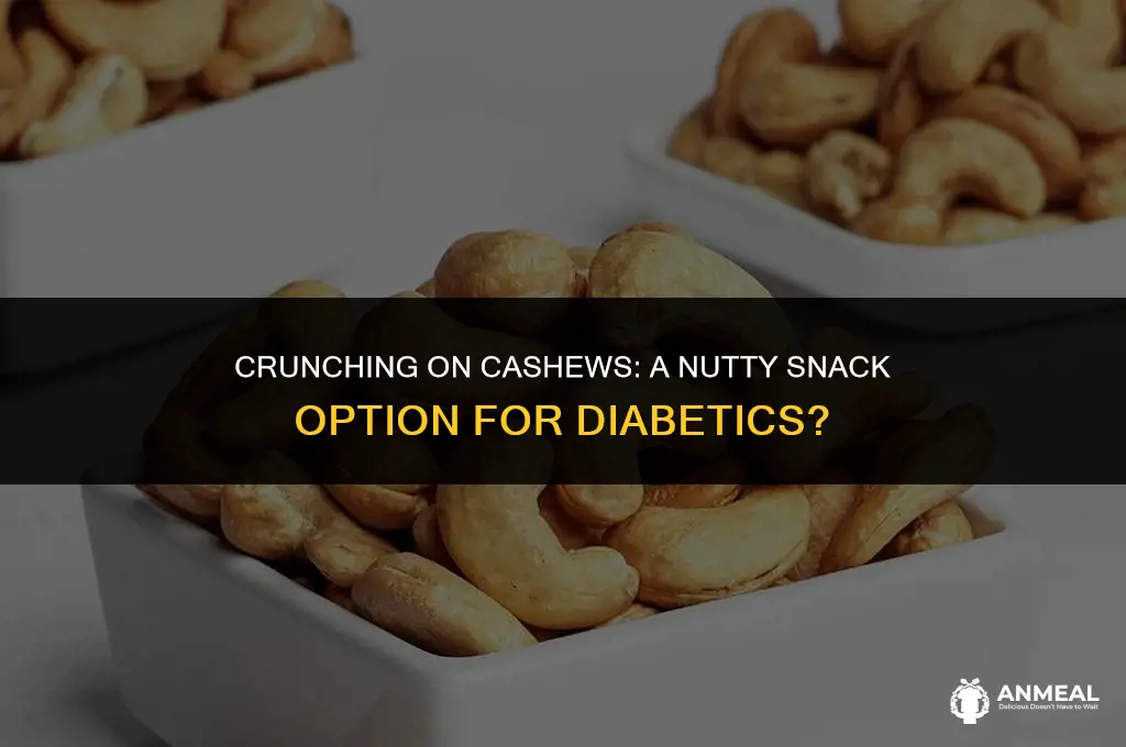 are cashews a good snack for diabetics
