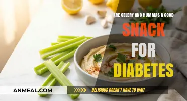 Celery and Hummus: A Nutritious Snack Option for Diabetes Management