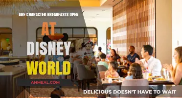 Disney World's Character Breakfasts: Open or Closed?