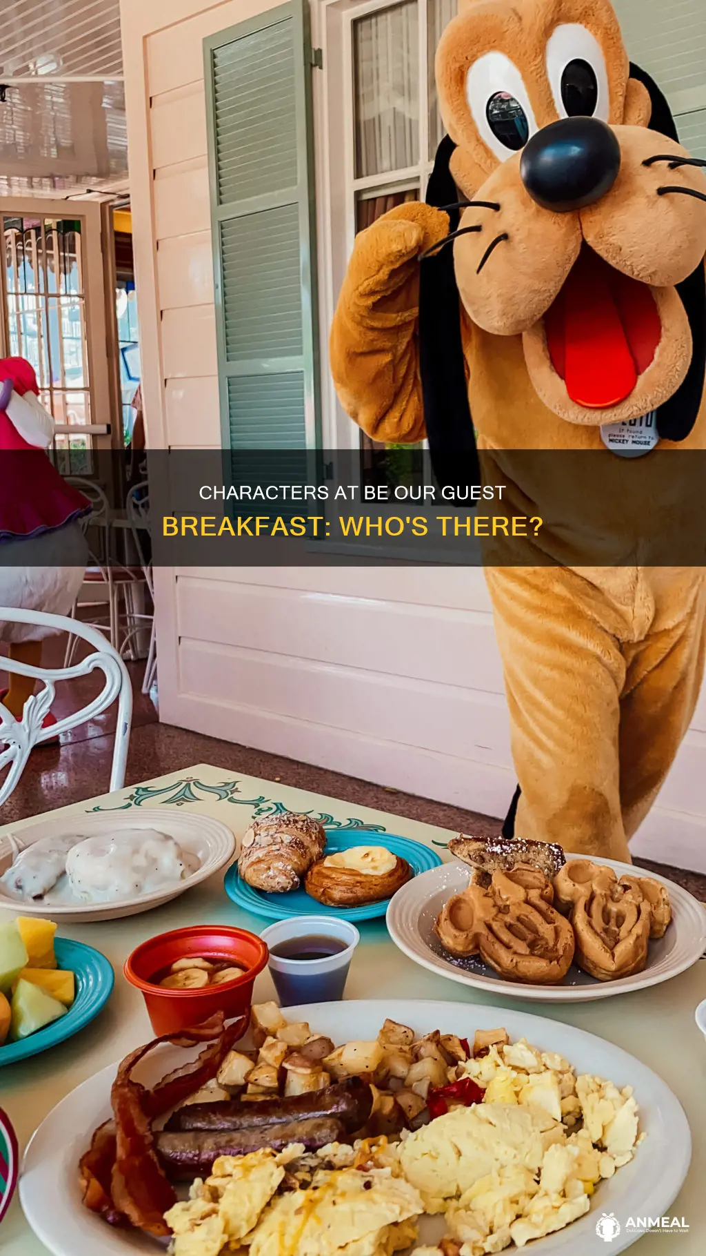 are characters at be our guest breakfast