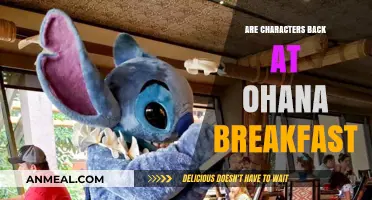 Ohana Breakfast: Characters Return for a Magical Morning
