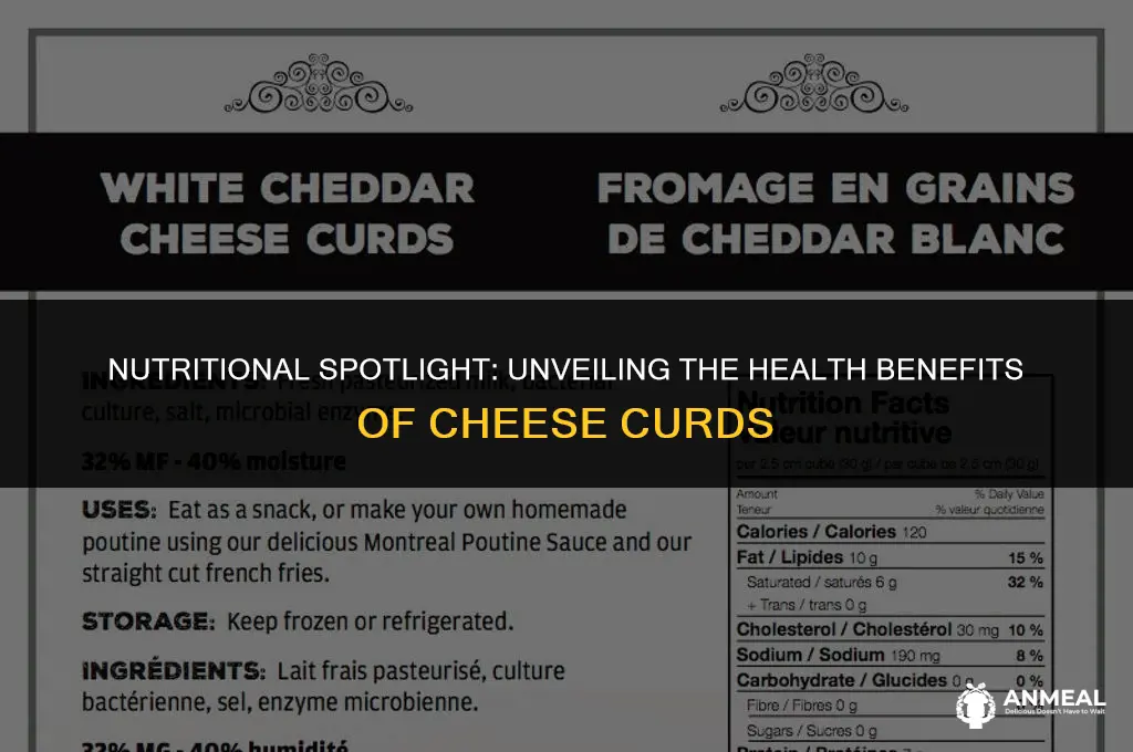 are cheese curds a healthy snack