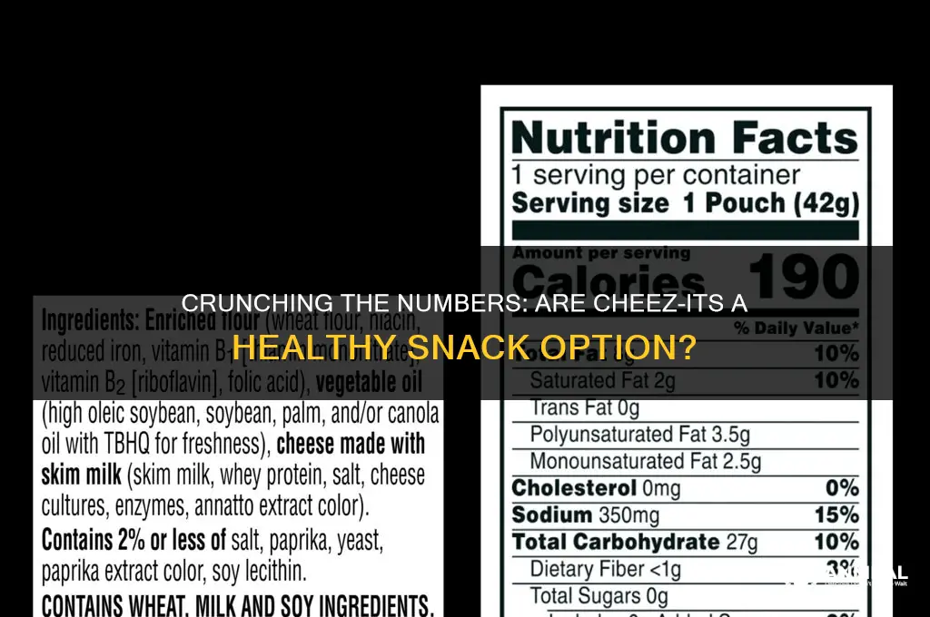 are cheezits a healthy snack