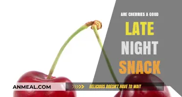Cherry Bliss: The Perfect Late-Night Snack Solution
