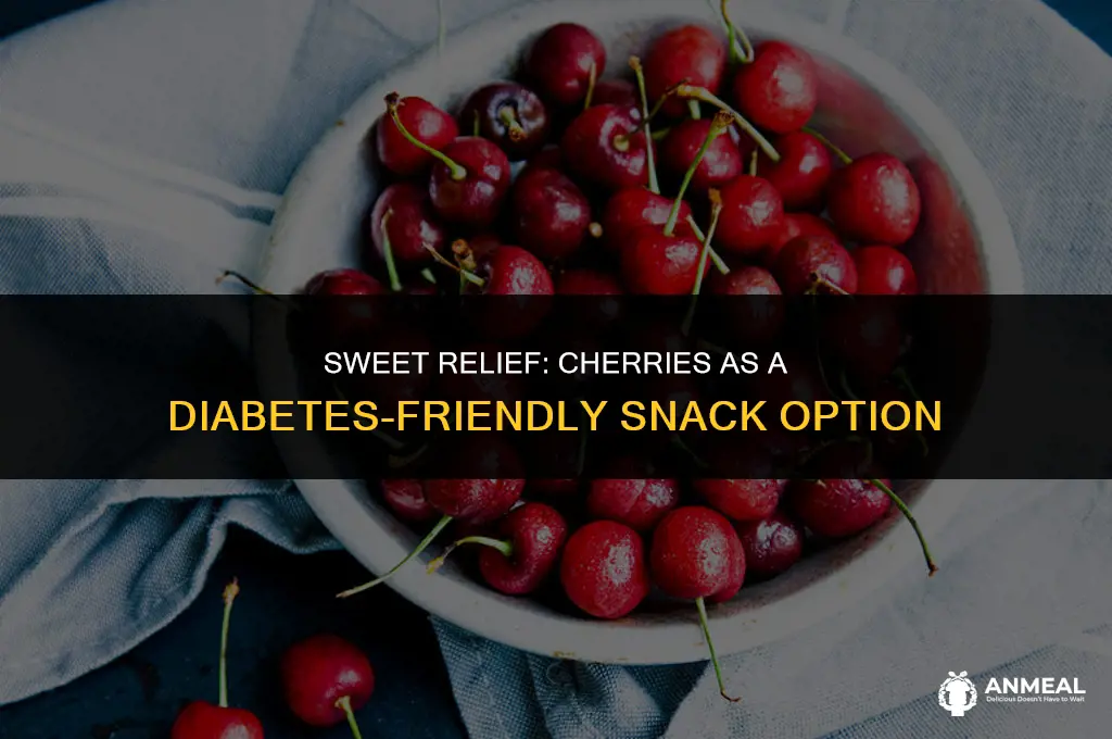 are cherries a good snack for diabetics
