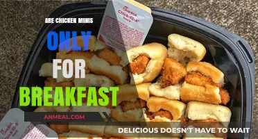 Chicken Minis: Breakfast Exclusive or All-Day Delight?