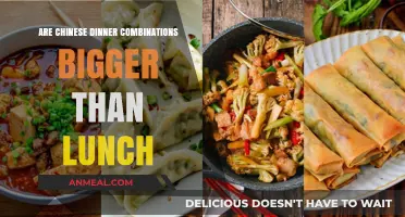 Chinese Dinner vs. Lunch: Are Portions Really Larger in the Evening?