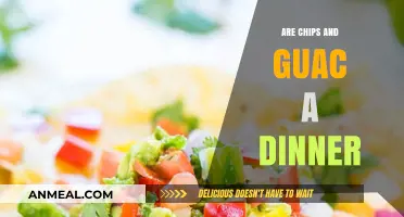Chips and Guac for Dinner: A Meal or a Snack?