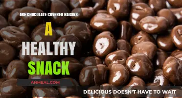 Discover the Surprising Health Benefits of Chocolate-Covered Raisins