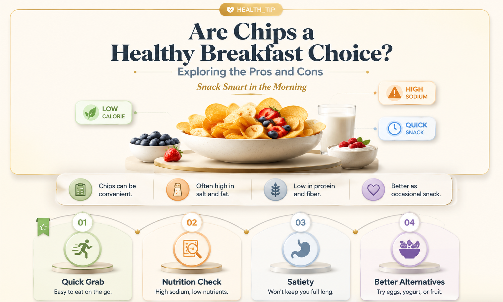 are cips breakfast