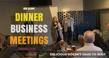 Client Dinner Meetings: Effective Business Strategy or Outdated Practice?