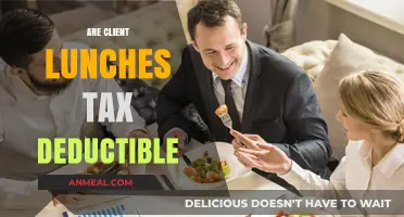 Exploring the Tax Benefits of Client Lunches: A Comprehensive Guide