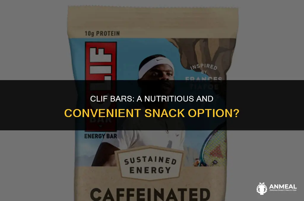 are clif bars a good snack
