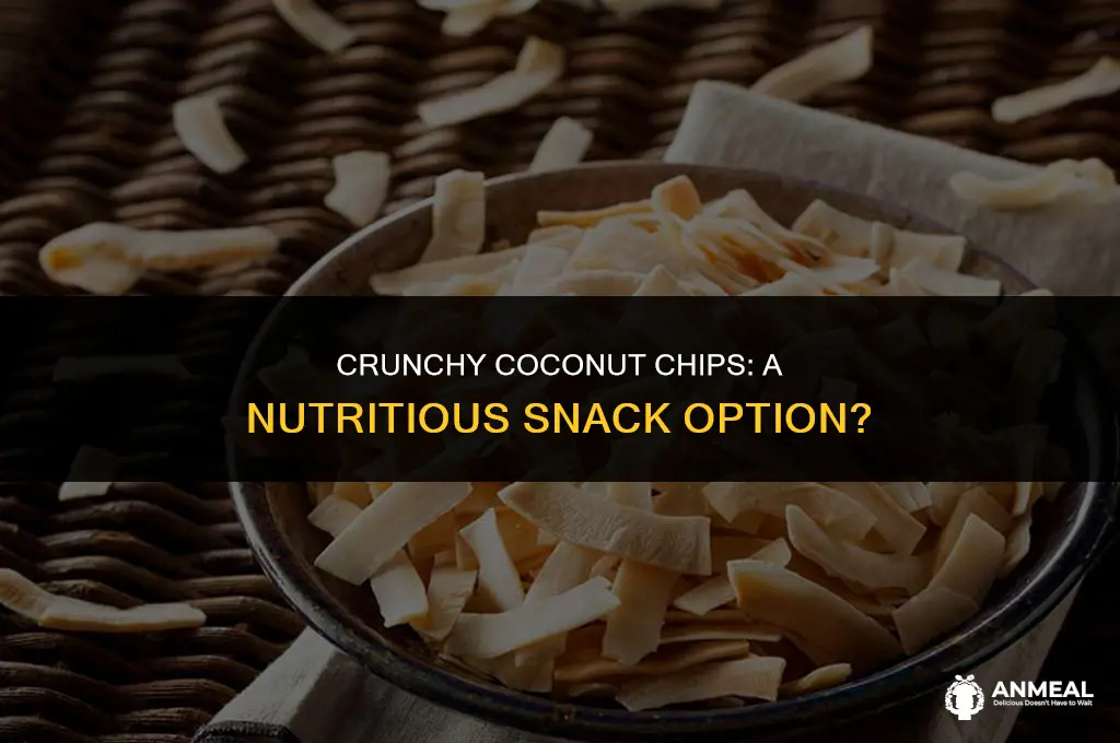 are coconut chips a healthy snack
