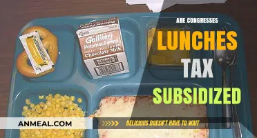 Unveiling the Truth: Are Congressional Lunches Tax-Subsidized?