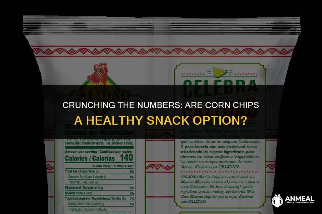 are corn chips a healthy snack