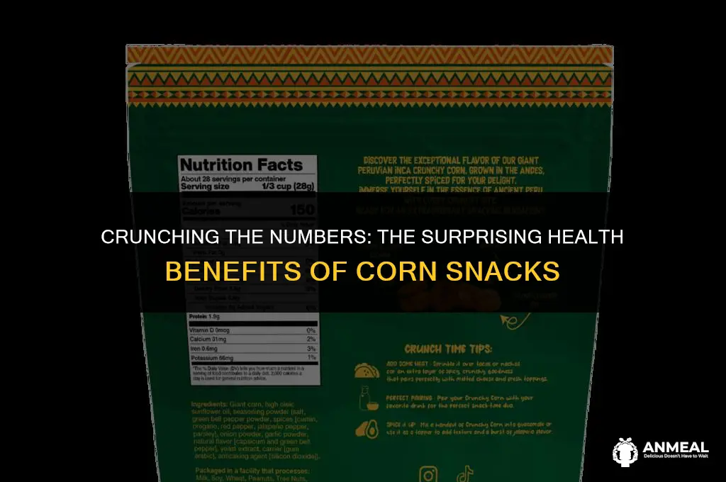 are corn snacks healthy