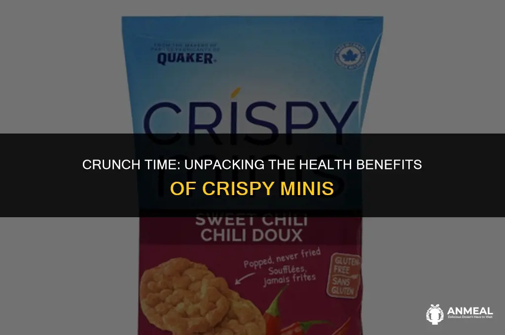 are crispy minis a healthy snack