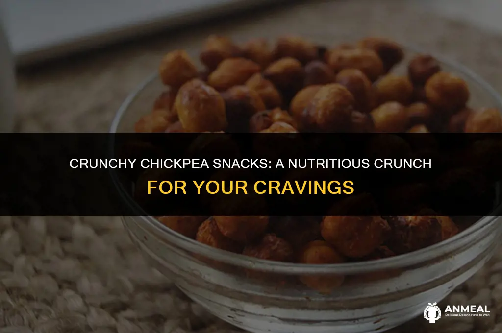are crunchy chickpea snacks healthy