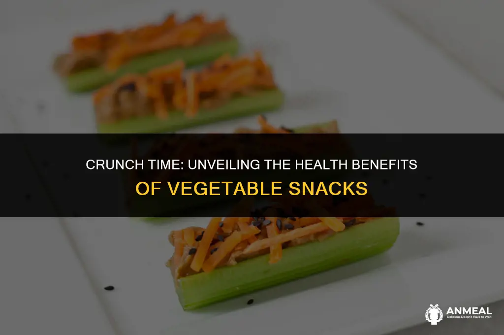 are crunchy vegetable snacks healthy