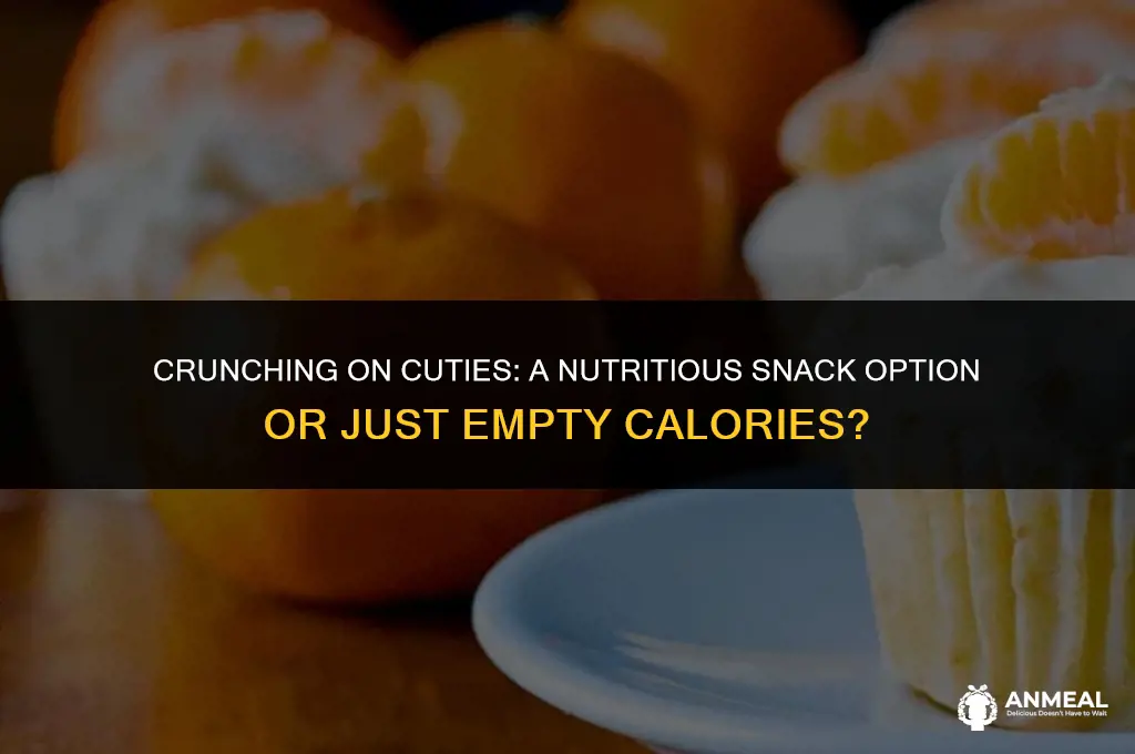 are cuties a healthy snack