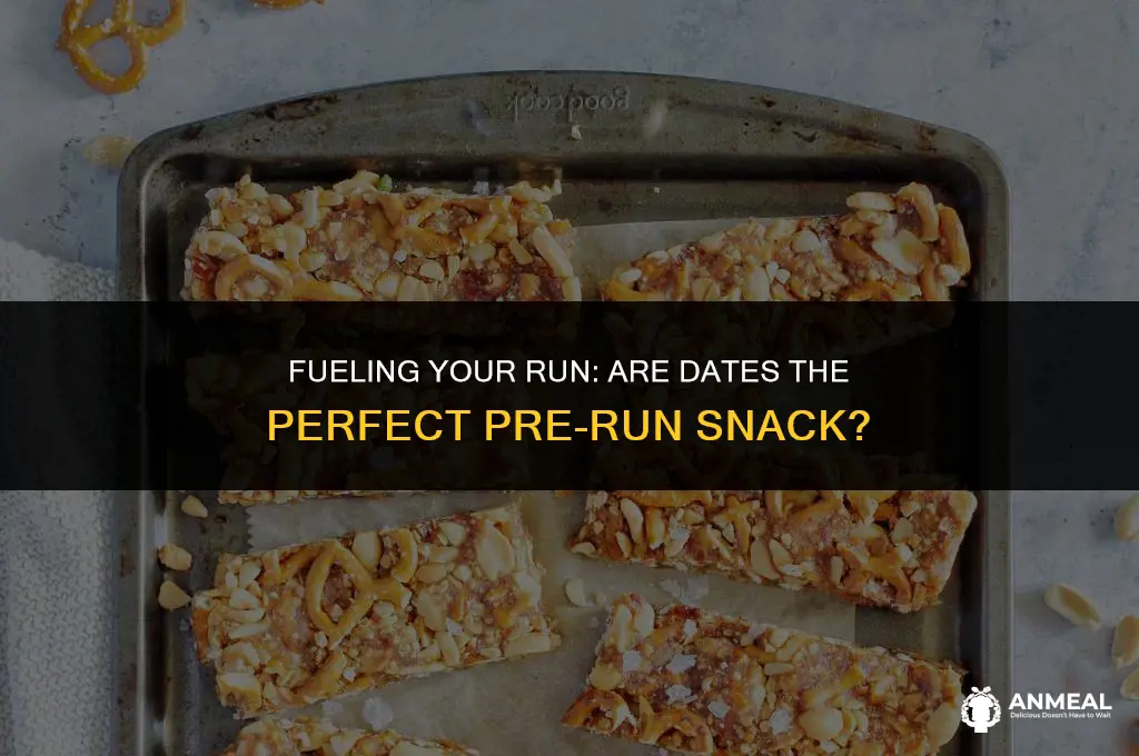 are dates a good pre run snack
