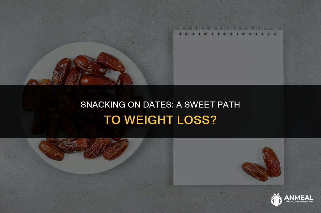 are dates a good snack for weight loss