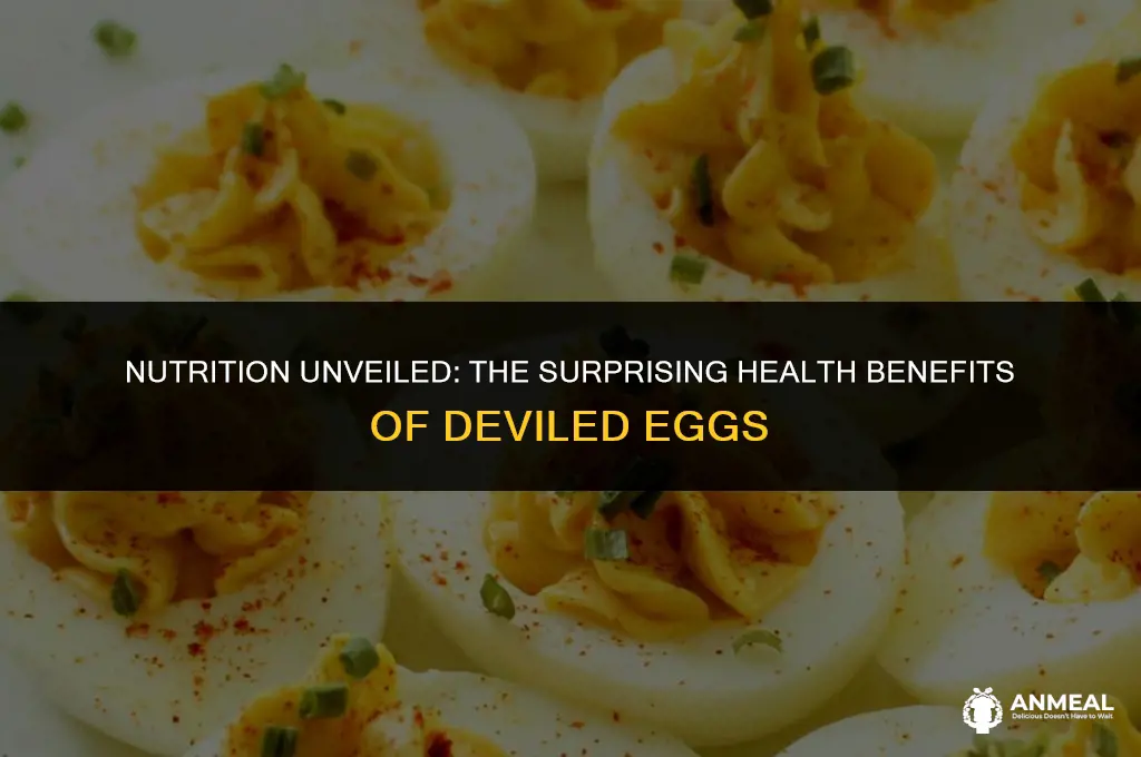 are deviled eggs a healthy snack