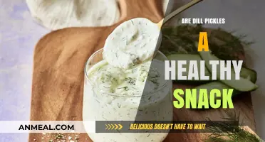 Crunchy and Nutritious: The Surprising Health Benefits of Dill Pickles