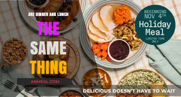 Dinner vs. Lunch: Unraveling the Differences in Meals and Timing