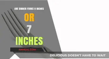 Dinner Fork Size Debate: 8 Inches vs. 7 Inches – Which is Standard?