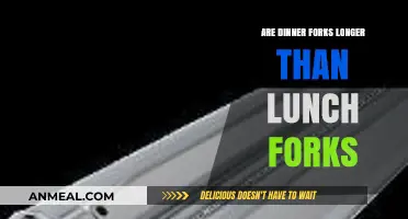 Dinner Forks vs. Lunch Forks: Unraveling the Length Difference Mystery