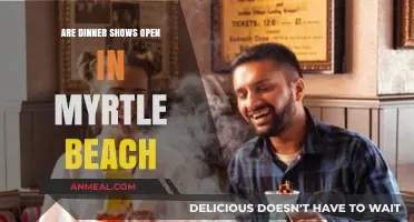 Discover Myrtle Beach's Dinner Shows: Are They Open for Fun?