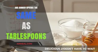 Dinner Spoons vs. Tablespoons: Are They Interchangeable in Cooking?