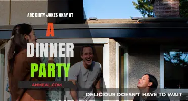 Dirty Jokes at Dinner: Socially Acceptable or Party Foul?