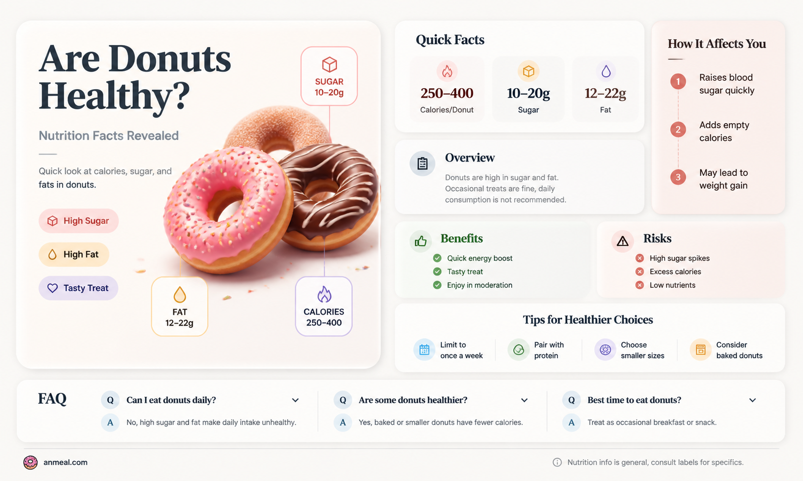 are donuts bad for breakfast